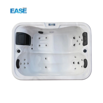 Compacto para 2 personas bañera de hidromasaje exterior acrílico 2180 × 1090 × 830 mm
