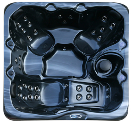 Bañera de hidromasaje acrílica para 5 personas, sistema Balboa para spa al aire libre, bañera de hidromasaje con inmersión en frío