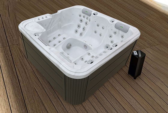 Baño caliente de spa al aire libre acrílico Balboa System 54 Total de chorros