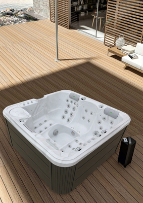 Baño caliente de spa al aire libre acrílico Balboa System 54 Total de chorros