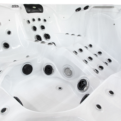Balboa Control 6 personas bañera de hidromasaje acrílico Jacuzzi Spa al aire libre Masaje de bañera de hidromasaje
