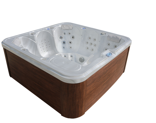 M-374D Mejor calidad Jacuzzi Acrílico Balboa Masaje bañera Baño de baño Spa al aire libre Baña de baño Jacuzzi