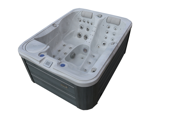 E-372D Masaje con hidromasaje acrílico Spa al aire libre bañera Balboa Spa de natación para 3 personas