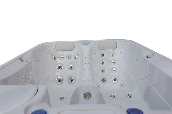 E-372D Masaje con hidromasaje acrílico Spa al aire libre bañera Balboa Spa de natación para 3 personas
