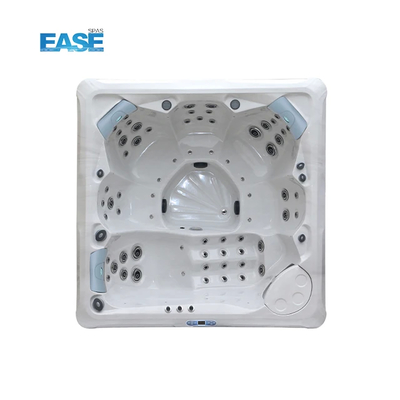 5 Personas Luxo Durable bañera de hidromasaje en el aire libre Baño de hidromasaje con potentes chorros