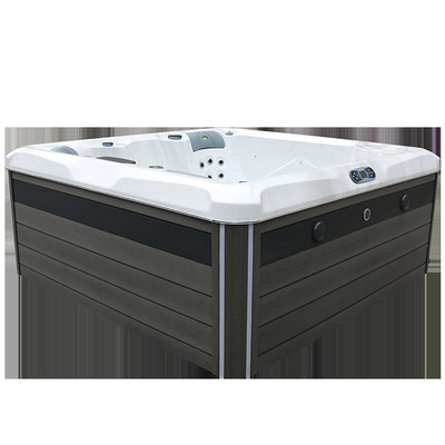 5 Personas Luxo Durable bañera de hidromasaje en el aire libre Baño de hidromasaje con potentes chorros