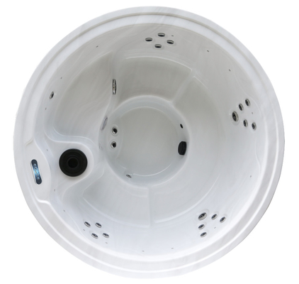 5-6 personas Bluetooth WiFi Redonda bañera de hidromasaje Spa Balbao 3kW Calentadores