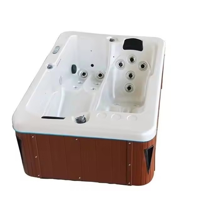 bañeras de jardín con 2 salones para la familia masajes al aire libre piscinas de spa bañeras independientes con luces led