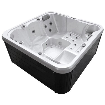 Jacuzzi bañera de spa al aire libre con hidroterapia bañera de hidromasaje de lujo para 5 personas