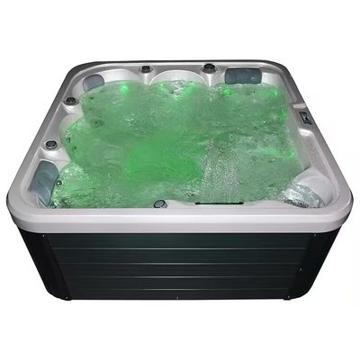 Jacuzzi bañera de spa al aire libre con hidroterapia bañera de hidromasaje de lujo para 5 personas
