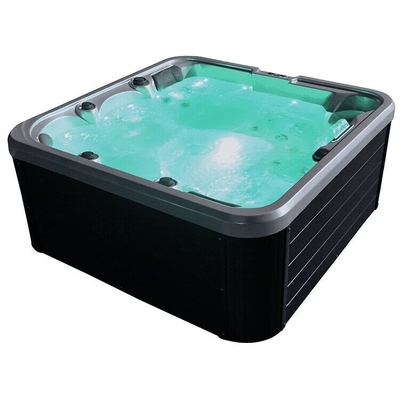 Jacuzzi bañera de spa al aire libre con hidroterapia bañera de hidromasaje de lujo para 5 personas
