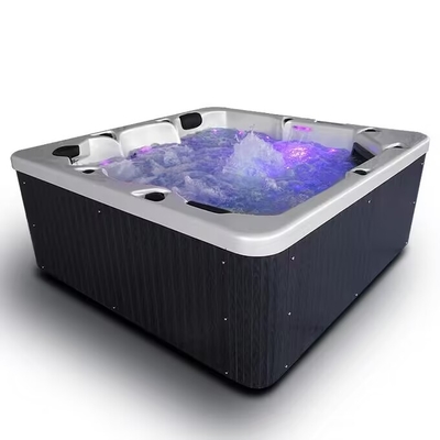 Jacuzzi bañera de spa al aire libre con hidroterapia bañera de hidromasaje de lujo para 5 personas