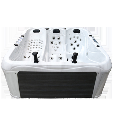 bañeras de lujo de jardín para 4 personas adultas acrílico spas bañera de hidromasaje con función de masaje para exteriores