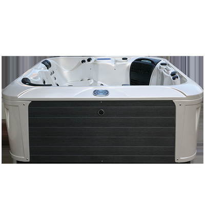 Jardín de 5 asientos de lujo Masaje Spa bañera de baño exterior Jacuzzi Acrílico Spa independiente bañera para villa