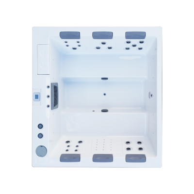 Spa con ángulo recto spas de baño de hidromasaje para 6 personas