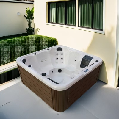 Baño de baño de instalación independiente para una experiencia de baño lujosa
