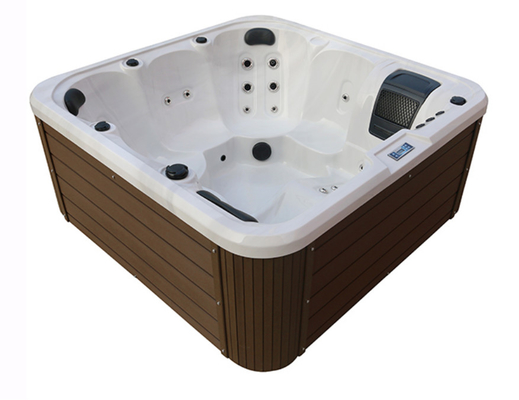 OEM Spa Factory 5 personas Masaje Jacuzzi Jacuzzi bañera de agua caliente al aire libre con sistema de limpieza automática