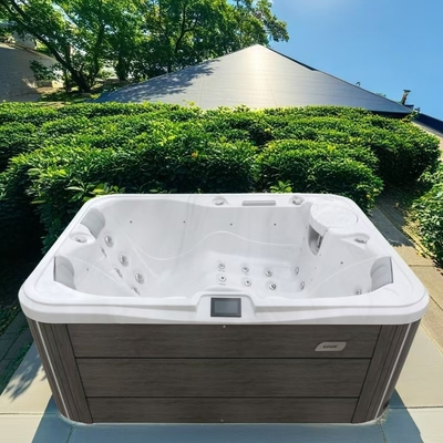 Fábrica de venta al por mayor Acrílico al aire libre Masaje en interiores bañera de remojo bañera hidráulica piscina de spa