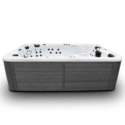 Piscina sin fin de 8 asientos del balboa del acrílico de Whirlpool de la nadada del masaje al aire libre de lujo del balneario
