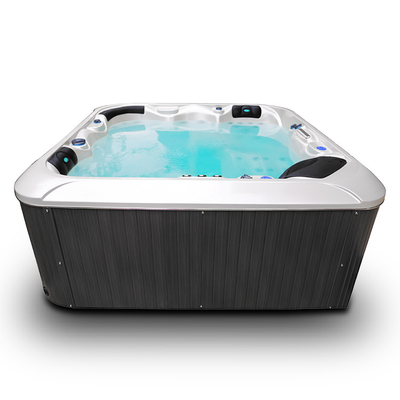 Tina de lujo del balneario del masaje de Whirlpool de la tina caliente de la bañera al aire libre de acrílico del balneario