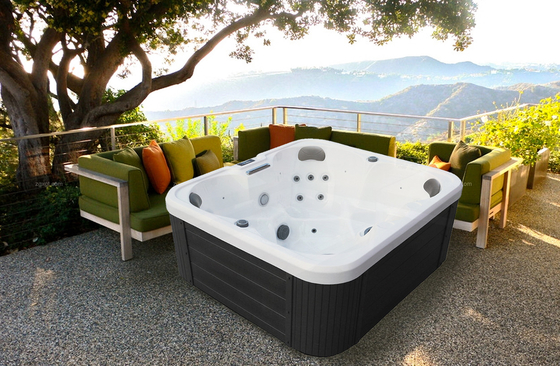 4 bañeras portátiles de acrílico del masaje de Whirlpool de las tinas calientes de las personas