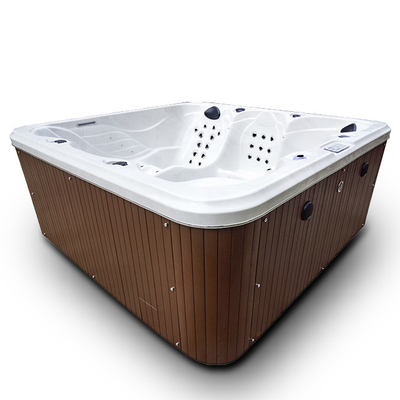 Tinas calientes de Whirlpool del masaje del balneario al aire libre grande de acrílico de lujo de la bañera