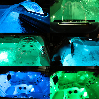 Tina de Jet Whirlpool Massage Outdoor Hot del aire de 6 personas con la bomba de la hidroterapia