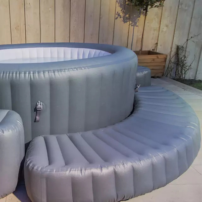 los 1.80m 4 personas ventilan la tina caliente portátil de la tina inflable del balneario de los jets para al aire libre