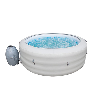 bañera inflable de Whirlpool de la tina caliente del balneario del masaje blanco de los 2.0m