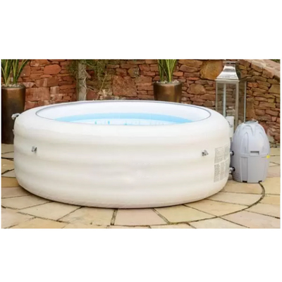 bañera inflable de Whirlpool de la tina caliente del balneario del masaje blanco de los 2.0m