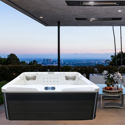 M-361D American Aristech Acrílico Exterior Whirlpool Spa Tina Jacuzzzi para 4 personas