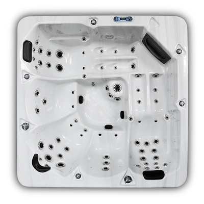 5 personas 3 asientos 2 tumbonas masaje hidroterapia Hot Tub Spa piscina para el confort al aire libre