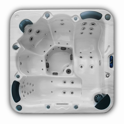 3 asientos 2 tumbonas 380kg American Aristech bañera de hidroterapia para relajación en el spa