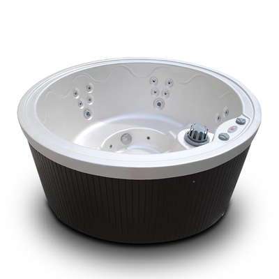 Bañera al aire libre redonda de Whirlpool de la tina caliente del balneario del masaje del nuevo diseño para 4 personas