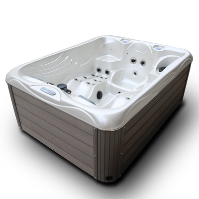 Bañera al aire libre libre tamaño pequeño del balneario de Whirlpool de la tina caliente de 3 personas con el LED