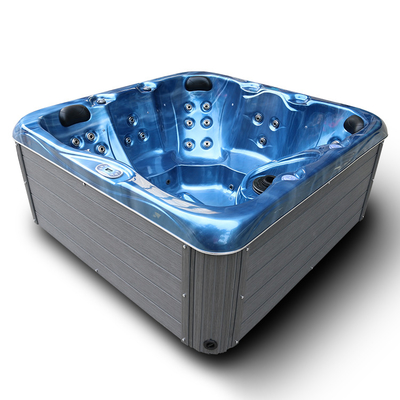 2.5HP * 2 velocidad Balboa controlado 5 personas americano acrílico casa Spa bañera de hidromasaje E-160S