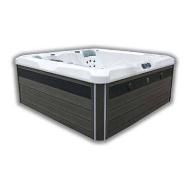 Bañera hidráulica cómoda al aire libre de Whirlpool de la tina caliente del balneario del masaje con 5 asientos