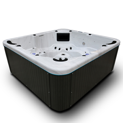 Tina blanca del balneario de Whirlpool de la bañera de las tinas calientes de la perla del sistema de control del balboa para 5 personas