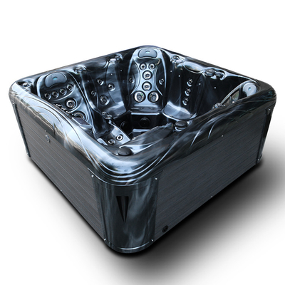 Tina caliente de Whirlpool de 6 personas del balneario del masaje del balneario hidráulico al aire libre de la bañera
