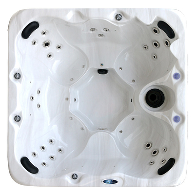 La tina caliente Whirlpool de la persona del acrílico 6 del sistema de control del balboa da masajes al balneario al aire libre