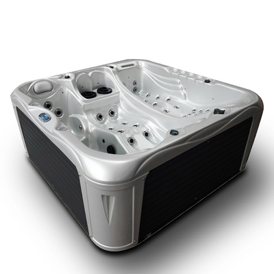 masaje de acrílico de 220V 240V 50hz 60hz fuera de la tina caliente de la bañera del balneario de la puerta