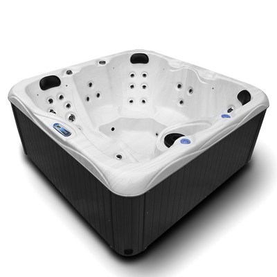 5 personas modificaron la tina caliente libre de la bañera para requisitos particulares al aire libre de Whirlpool con 33 jets