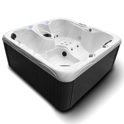 5 personas modificaron la tina caliente libre de la bañera para requisitos particulares al aire libre de Whirlpool con 33 jets