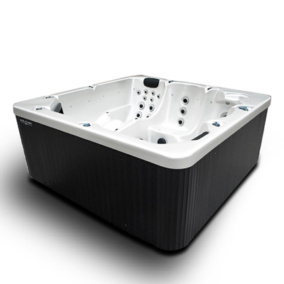 Tina caliente del estilo del aire de los jets de Whirlpool del masaje americano de la bañera con la cascada
