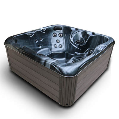 5 tinas calientes de Whirlpool del jardín de la persona del masaje de la bañera al aire libre del balneario