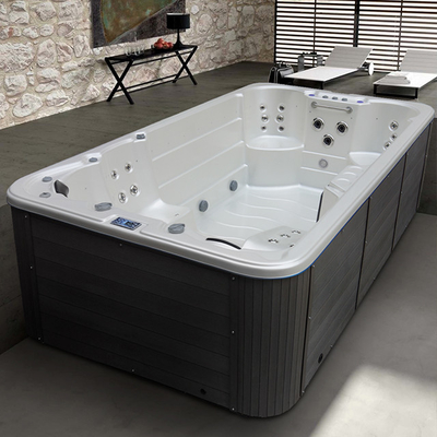 Piscina al aire libre de acrílico del balneario de la nadada con la tecnología inalámbrica de Bluetooth y el sistema de sonido inalámbrico