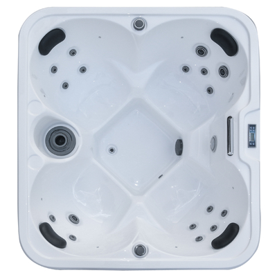 4 bañeras portátiles de acrílico del masaje de Whirlpool de las tinas calientes de las personas