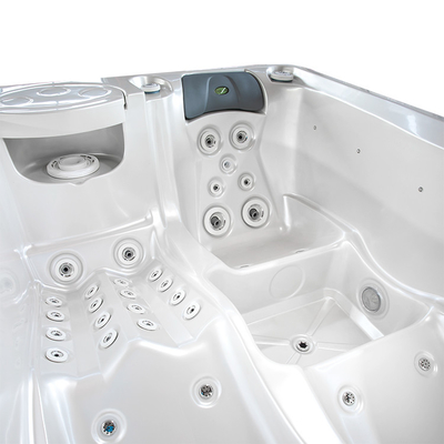Tina de acrílico de Jet Whirlpool Massage Spa Hot del aire de la bañera de 3 personas