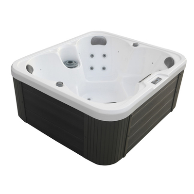 3KW las bañeras del balneario de Whirlpool de los asientos del cuadrado 4 dan masajes al balneario de la hidroterapia de las tinas calientes al aire libre