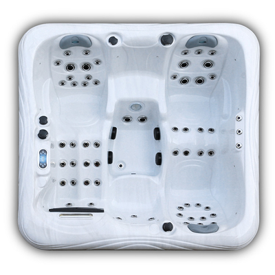 La tina caliente del masaje del balneario de acrílico del baño con los jets del aire da masajes para 5 personas